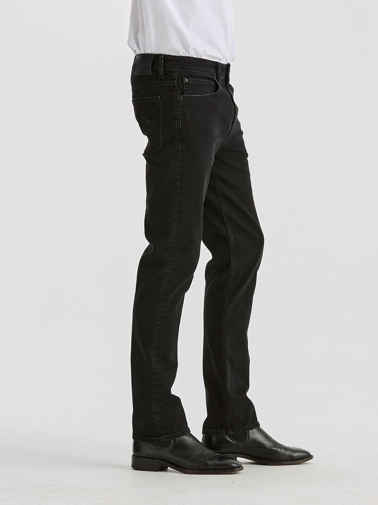 Lee Originals L100 Slim Soft Black Mens Jeans