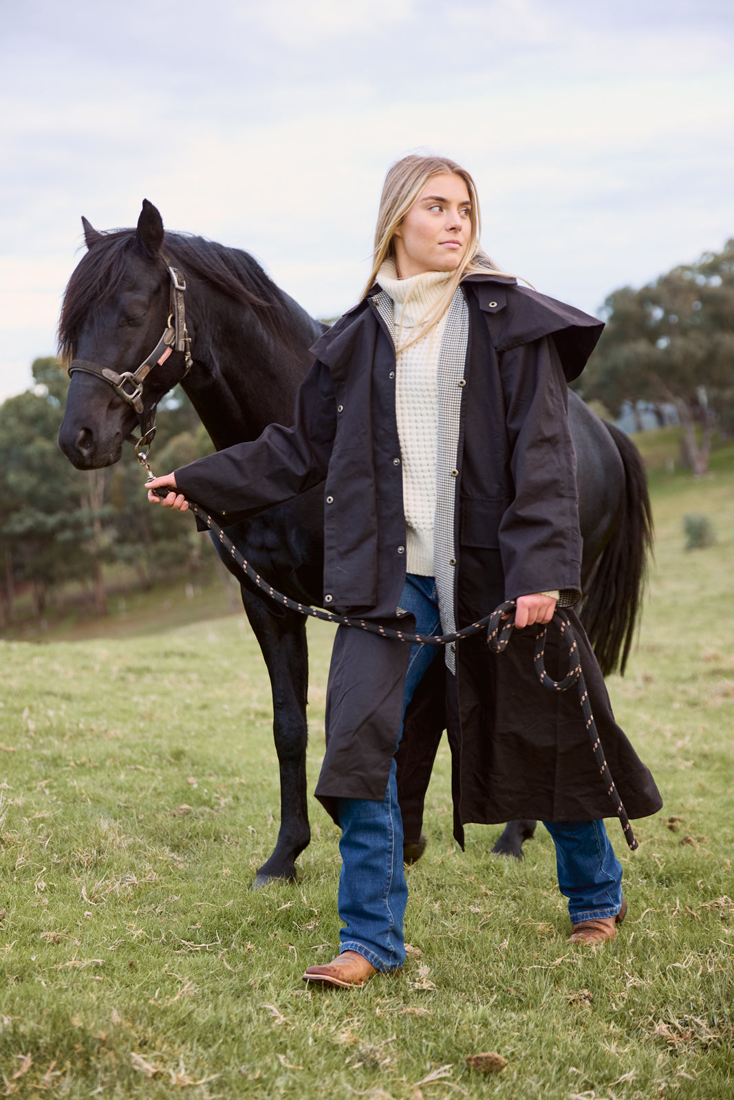 Nullarbor Full Length Jacket Brown