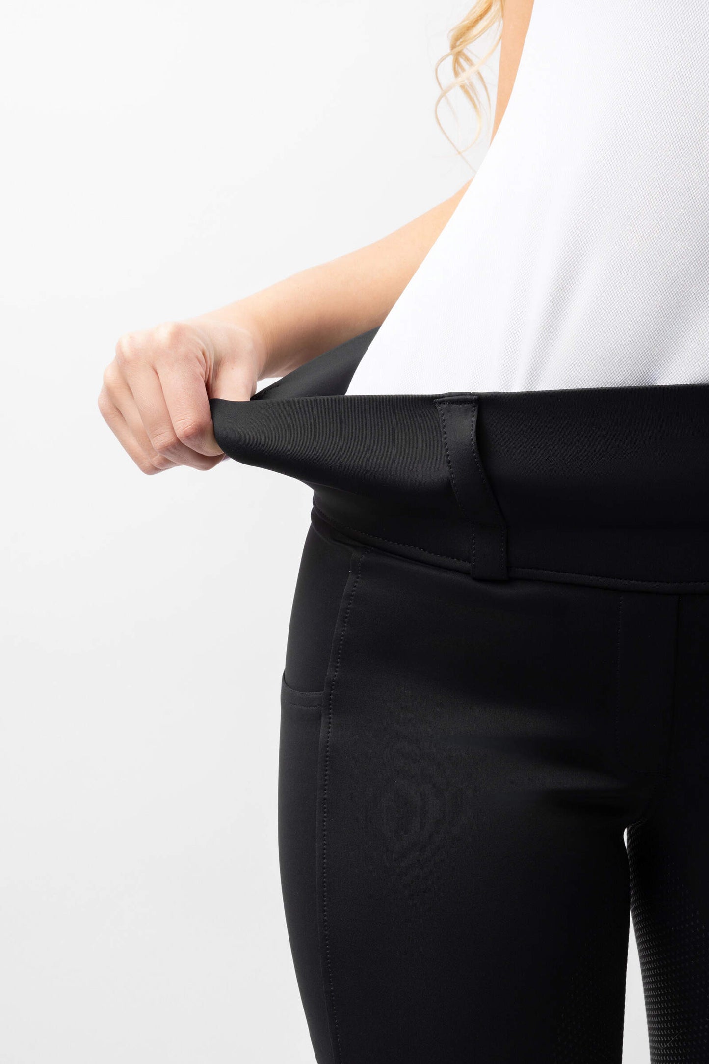 Horze Anya Full Grip Riding Tights Black