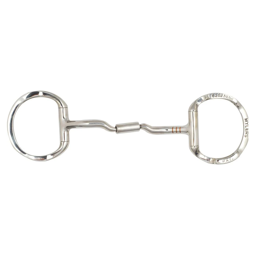 Myler MB05 Eggbutt With Hooks Bit