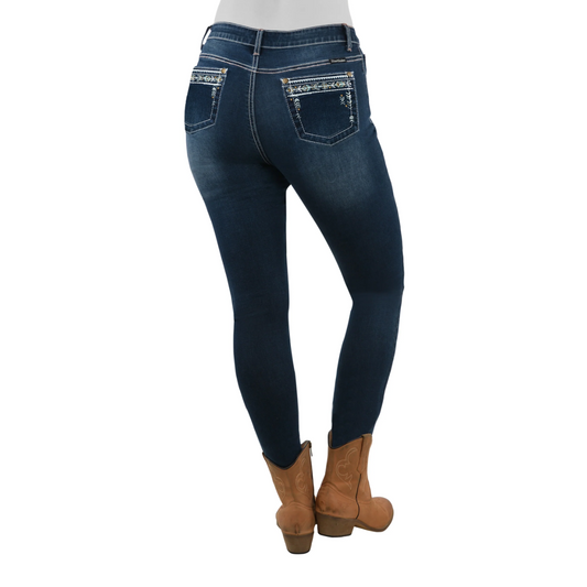 Pure Western Frida Hi Waist Super Skinny Jeans Midnight