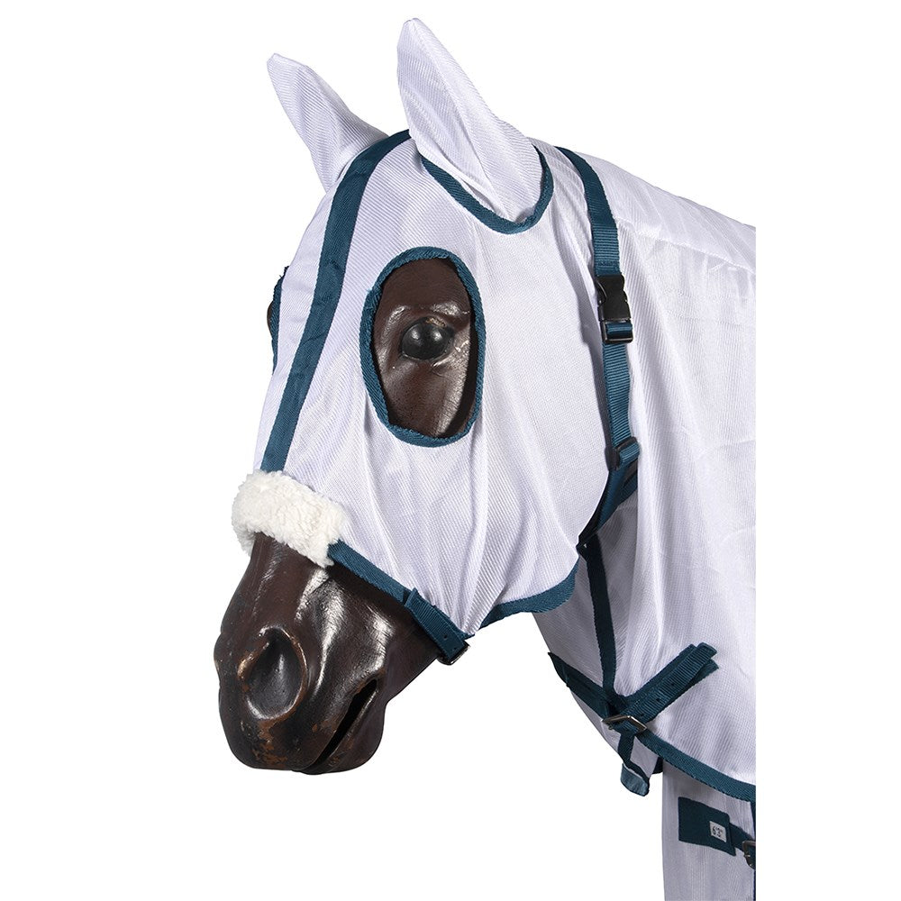 Aussie Mesh Hooded Combo White