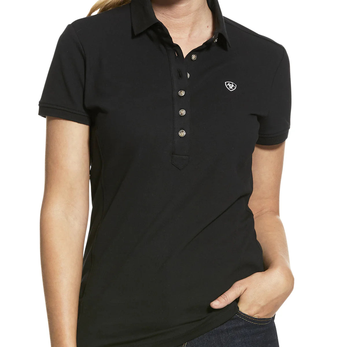 Ariat Ladies Prix 2.0 Polo Black
