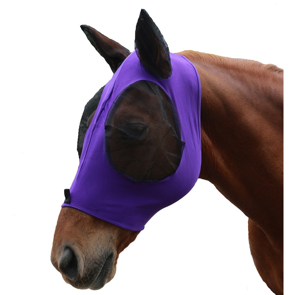Kool Master Lycra Pull On Fly Mask Purple