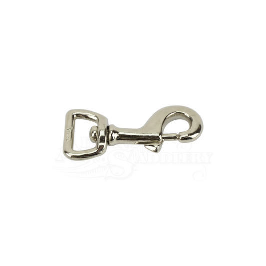Square Eye Light Weight Swivel Snap 13mm Silver