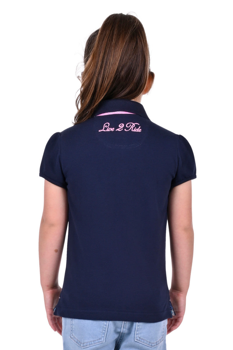 Thomas Cook Amelia SS Girls Polo Shirt Navy