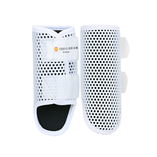 Tri-Zone Brushing Boots White