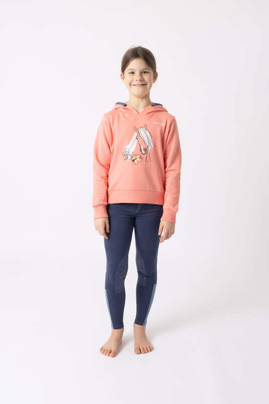 Horze SelmaJR Hoodie Peaches & Cream