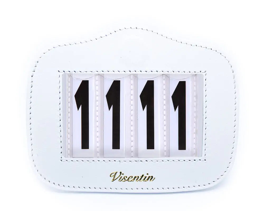 Visentin Premium Saddle Pad Number Holder