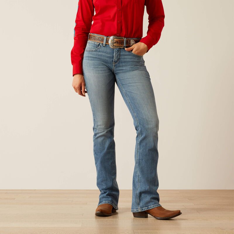 Ariat Cecilia Veracruz High Rise Boot Cut Ladies Jeans - Aitken's Saddlery