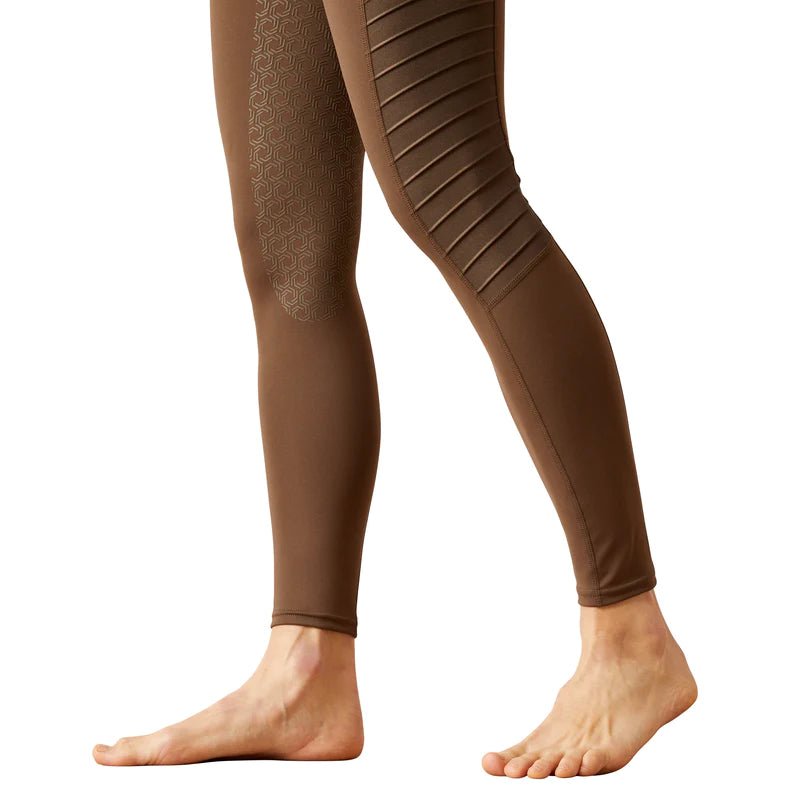 Ariat EOS Full Seat Ladies Tights Banyan Brown - Aitken's Saddlery