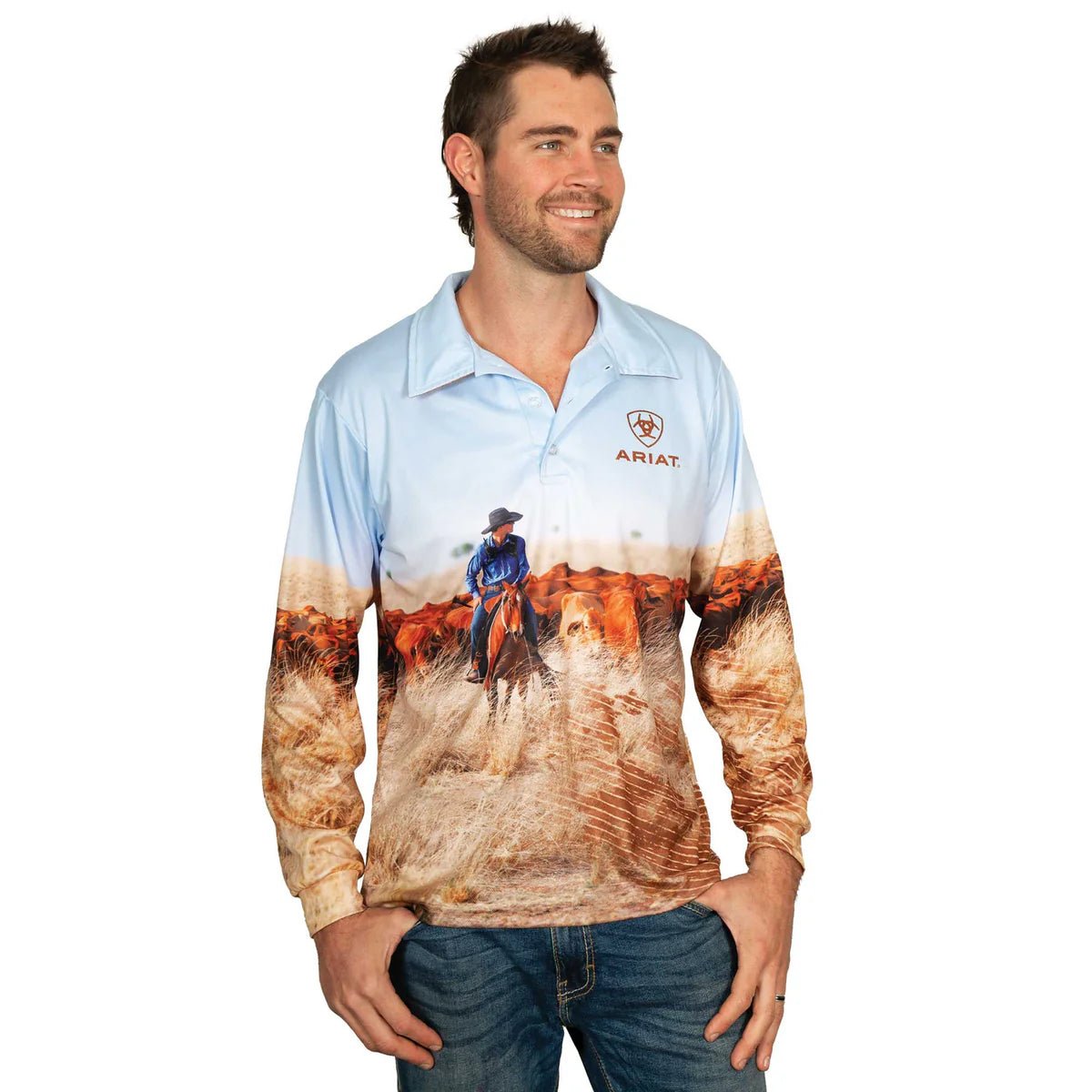Ariat Fishing Shirt Cattleman - Aitken's Saddlery