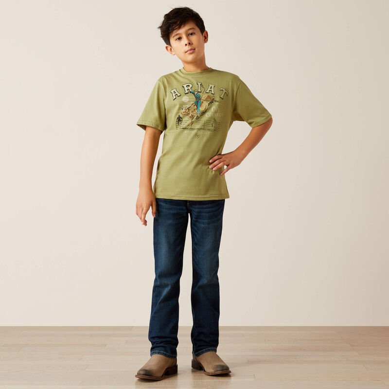 Ariat OH Chute Boys SS Tee - Aitken's Saddlery