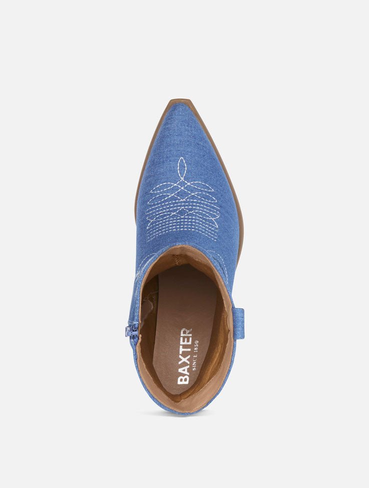 Baxter Ada Boots Denim Blue - Aitken's Saddlery