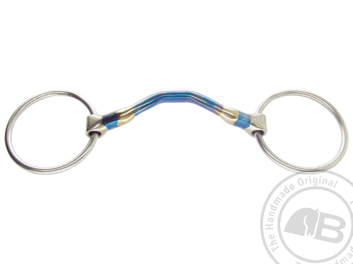 Bomber Pony Loose Ring Happy Tongue Bit - Aitken's Saddlery