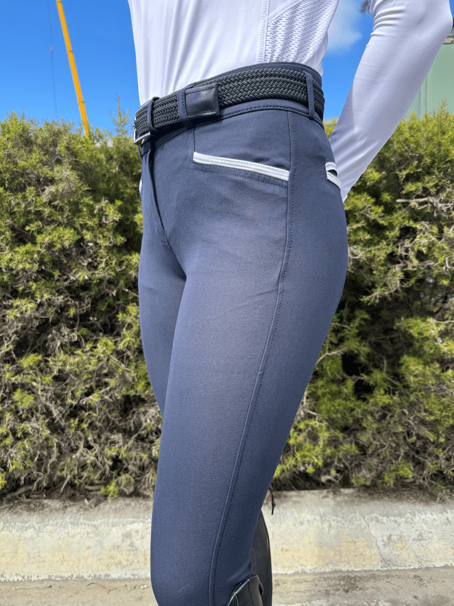 Cavalier Ladies Breeches Navy - Aitken's Saddlery