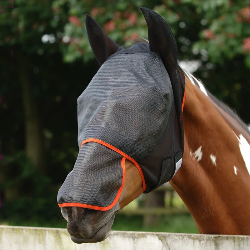 Equilibrium Fly Mask Max Black - Aitken's Saddlery