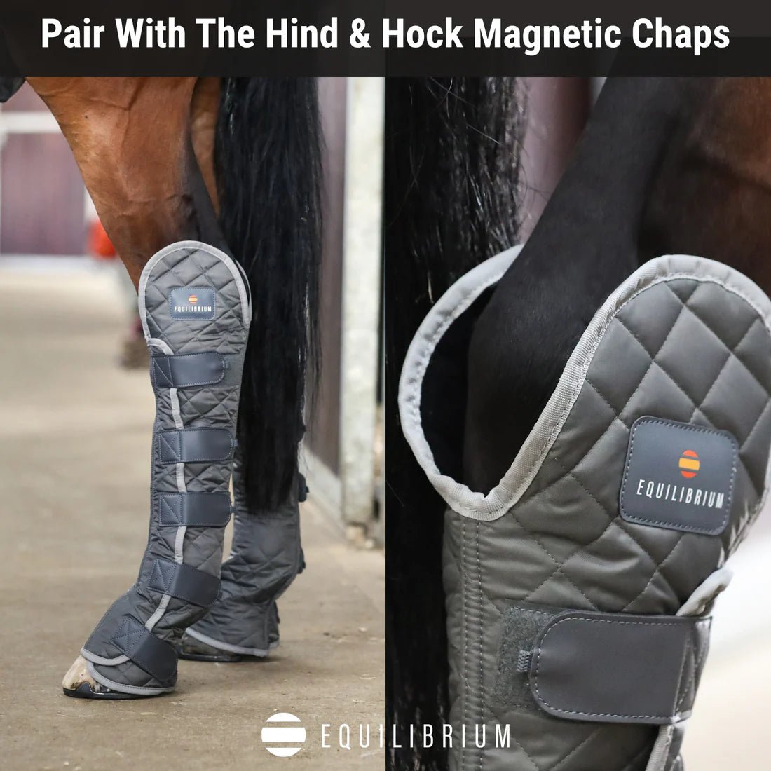 Equilibrium Magnetic Chaps Grey - Aitken's Saddlery