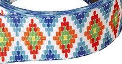 Ezy Ride Billet Strap Nylon Offside Pattern Beaded - Aitken's Saddlery