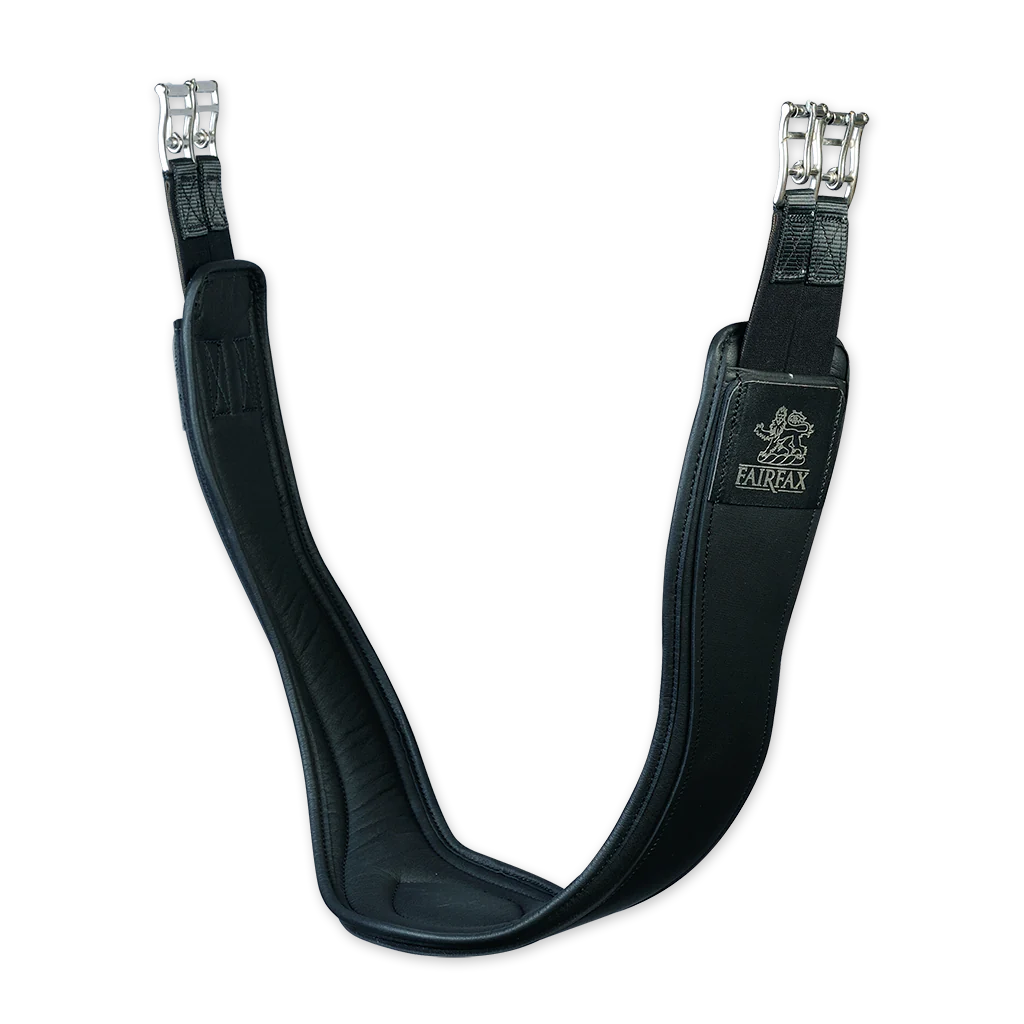 Fairfax RaceX Girth Elastic Black