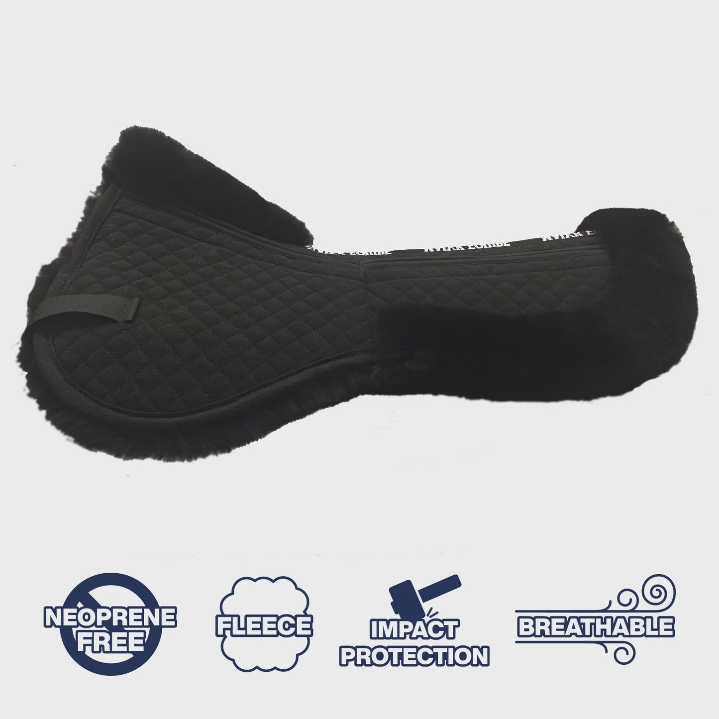 Majyk Equipe Half Pad Correction Fleece Black