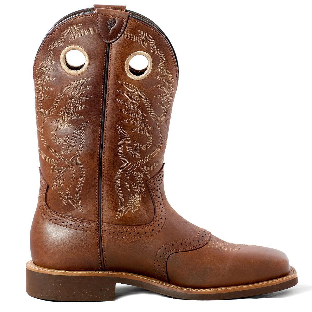 Harold Peel Mens Square Toe Brumby Boots