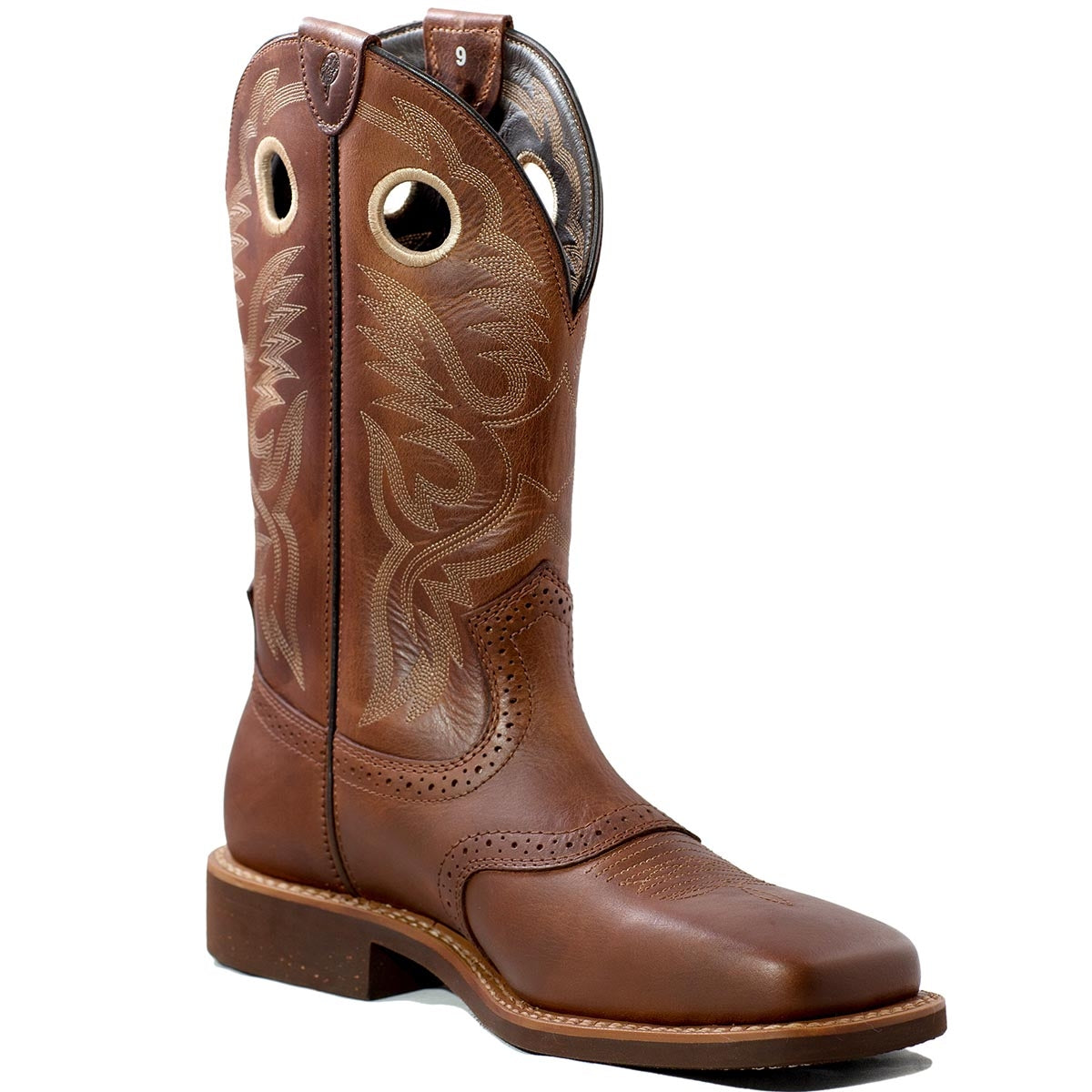 Harold Peel Mens Square Toe Brumby Boots