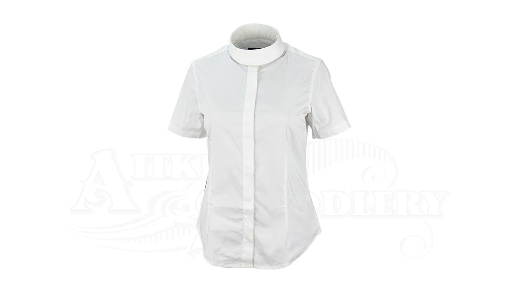 HKM Elastik Competition Ladies Blouse White - Aitken's Saddlery