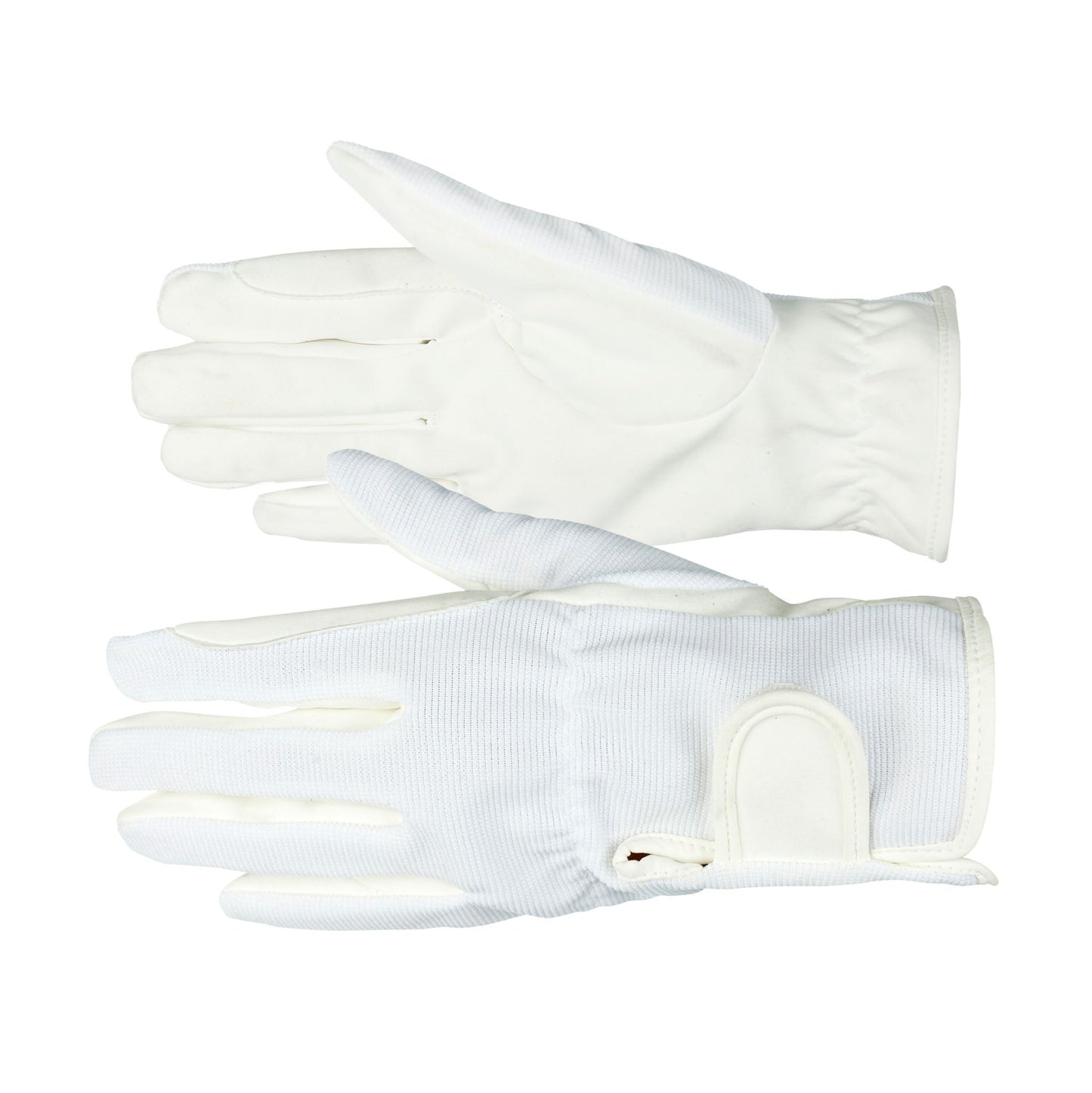 Horze Multi Stretch Riding Gloves White - Aitken's Saddlery