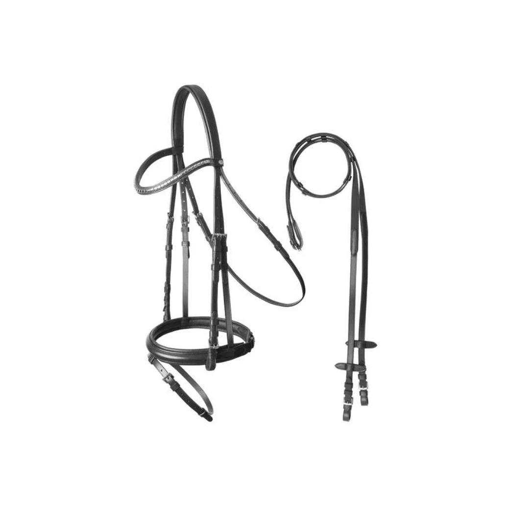 Horze Safari Clincher Bridle Black - Aitken's Saddlery