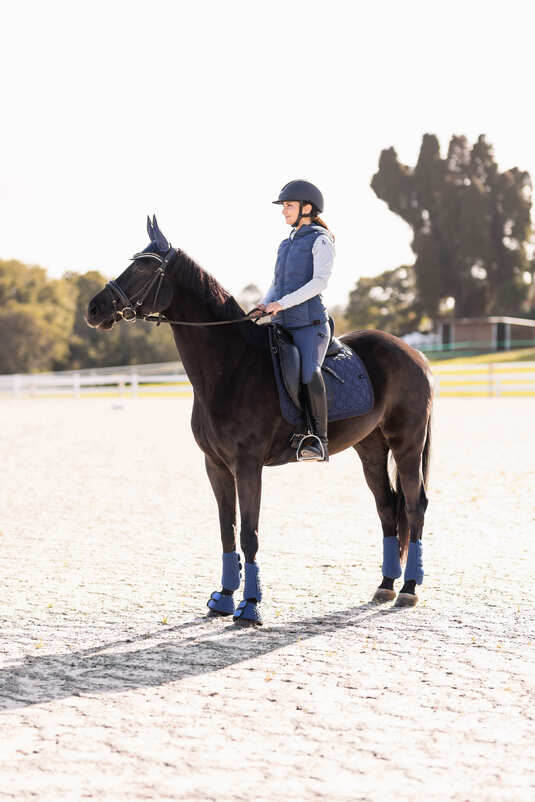Horze Urban Vitality Dressage Pad Insignia Blue - Aitken's Saddlery