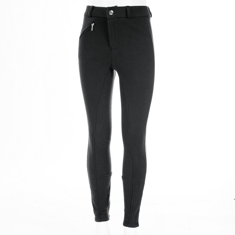 Horze Kids Silicone Full Seat Breeches Black