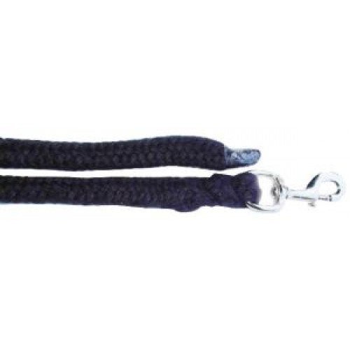 Lead 6 foot soft plait Black - Aitken's Saddlery