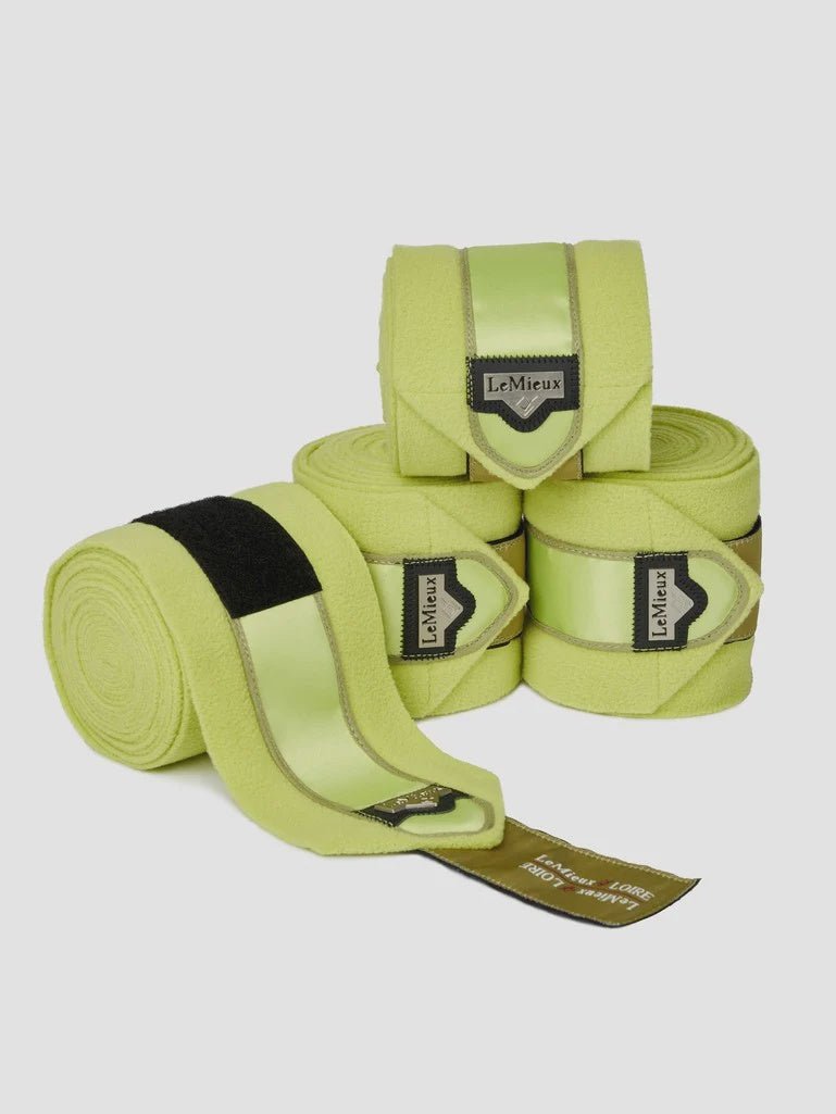 LeMieux Loire Satin Polo Bandages Kiwi - Aitken's Saddlery