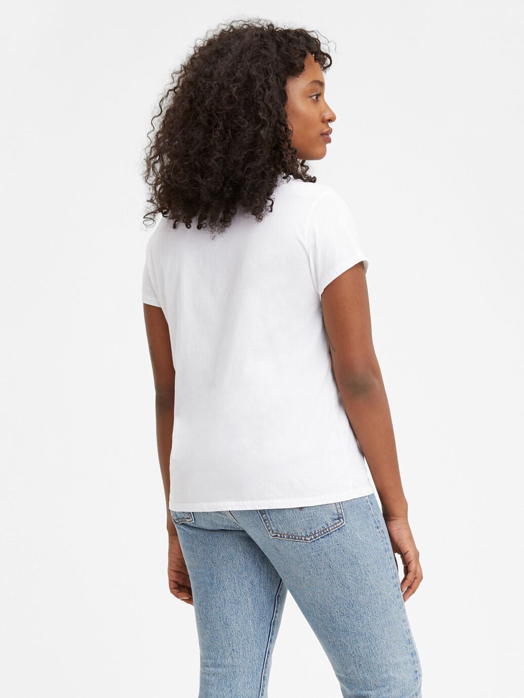 LEVI'S Women's Perfect T-Shirt Large Batwing White - Aitken's Saddlery