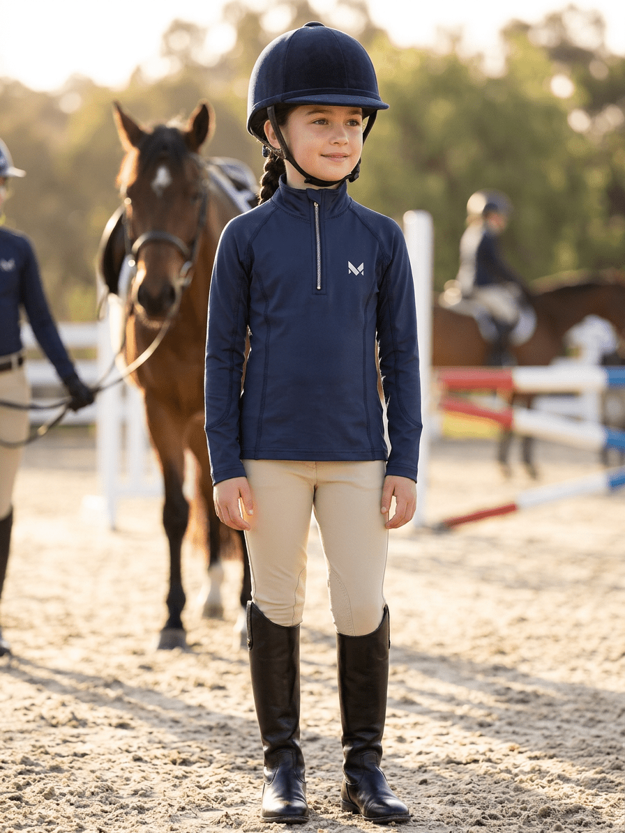 Mia Jee's Horse Long Sleeve Kids Shirt - Aitken's Saddlery
