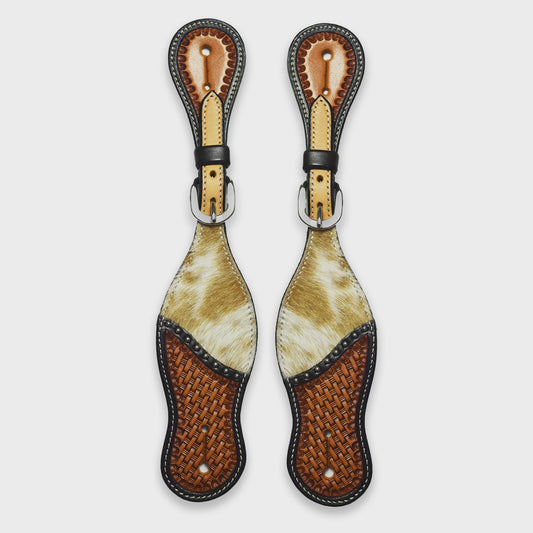 Ezy Ride Spur Strap Shaped with Cow Hide