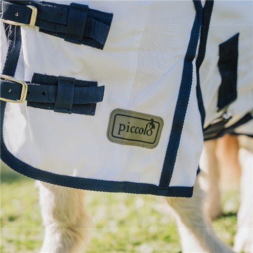 Piccolo Mini Mesh Summer Combo White - Aitken's Saddlery