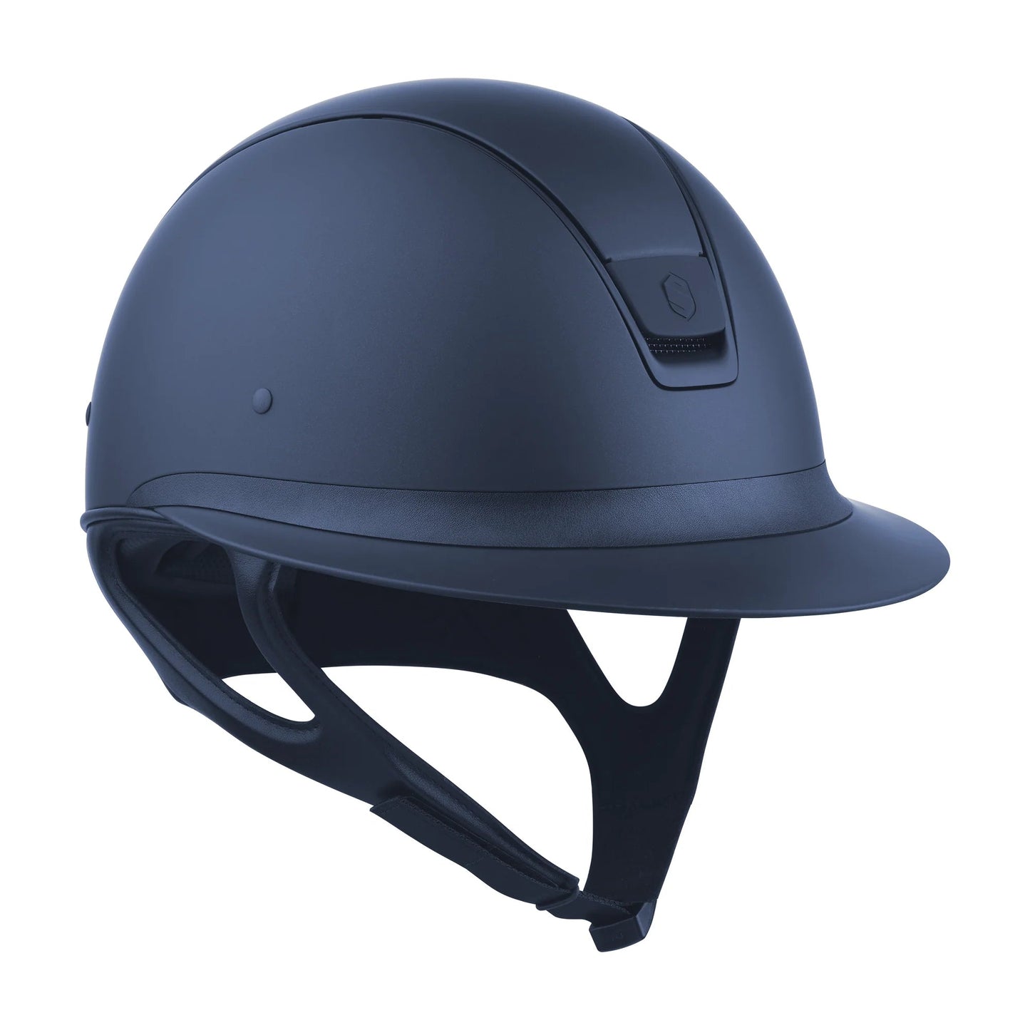 Samshield Miss Shield Dark Line V2 Helmet Navy Blazon - Aitken's Saddlery