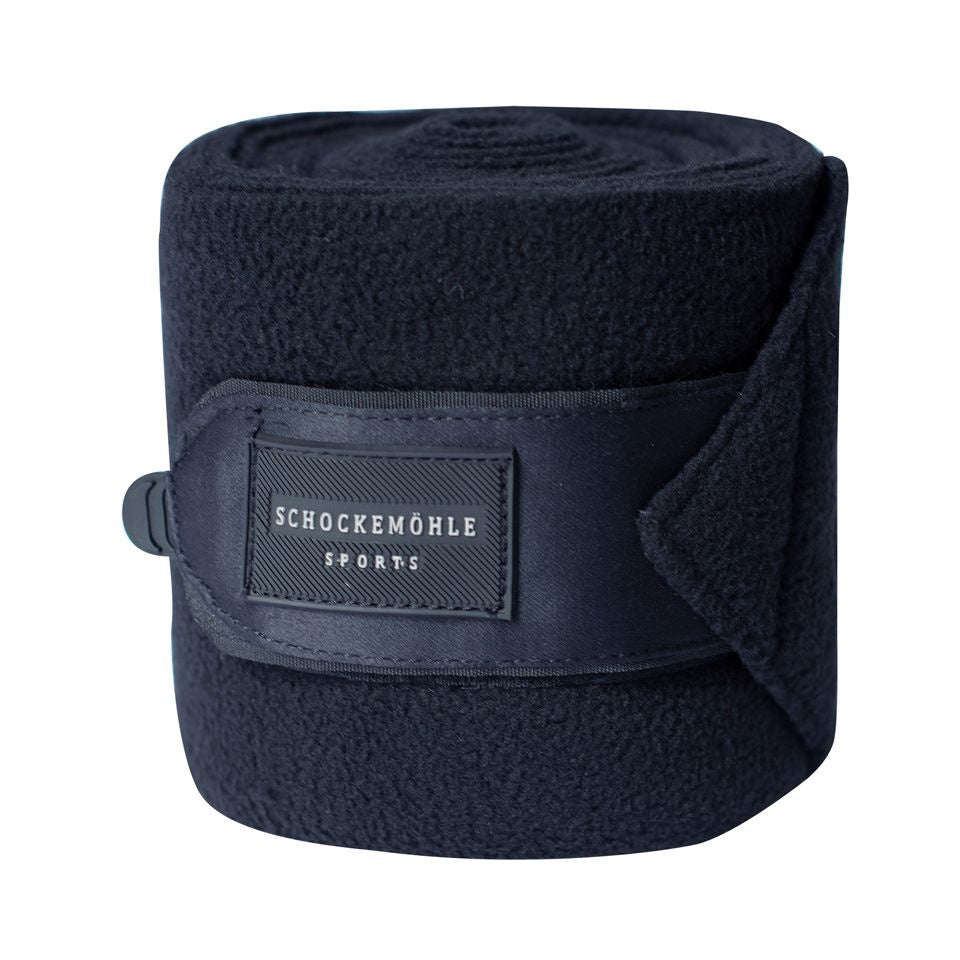 Schockemohle Fleece Bandages Midnight Blue - Aitken's Saddlery