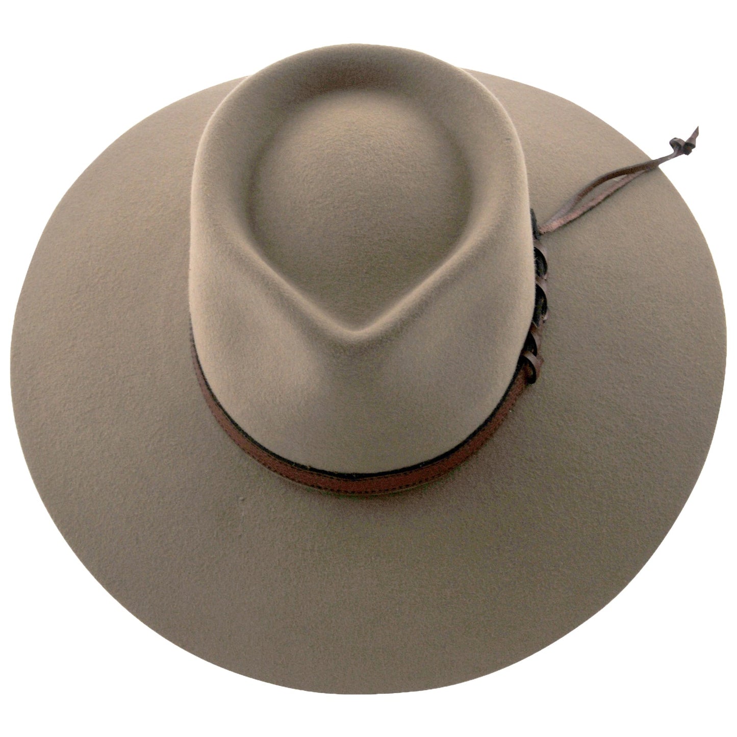 Statesman Big Australian Fur Felt Hat Sand - Aitken's Saddlery