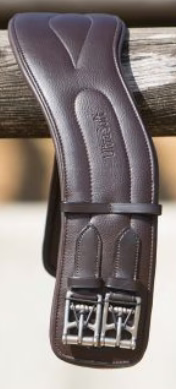 Kieffer Ultrasoft Anatomic Leather Girth Brown