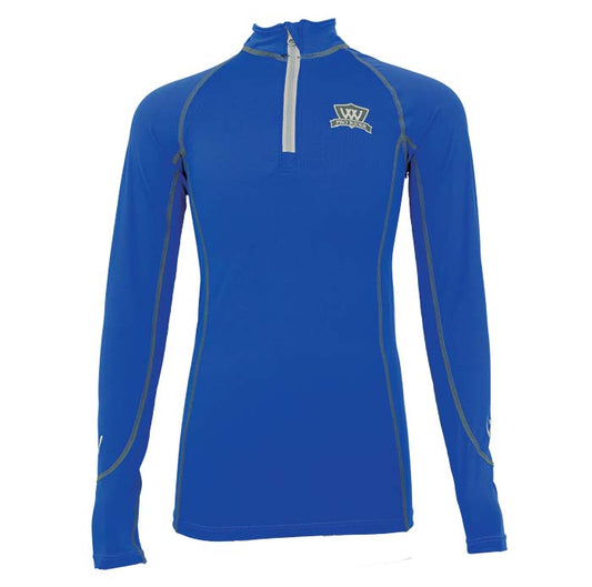 Woof Wear Young Rider Performance Shirt Electric Blue