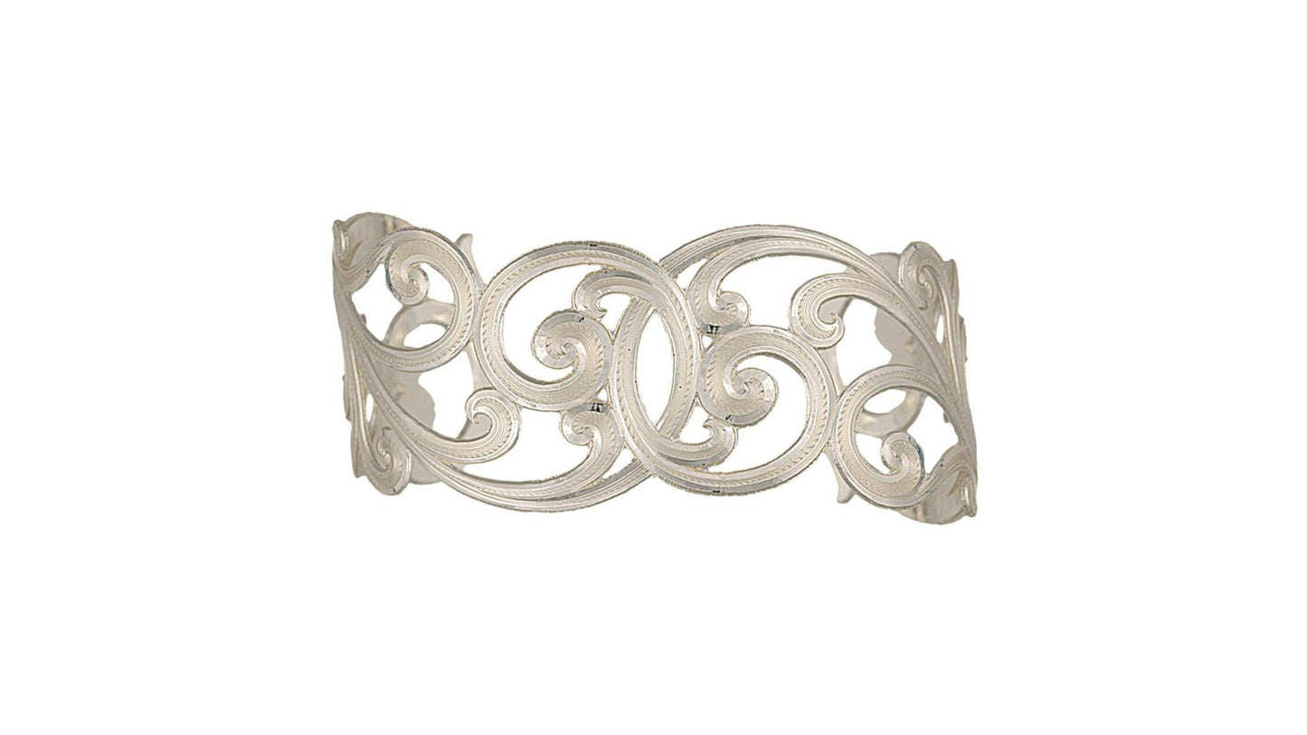 Montana Western Lace Scallop Cuff Bracelet