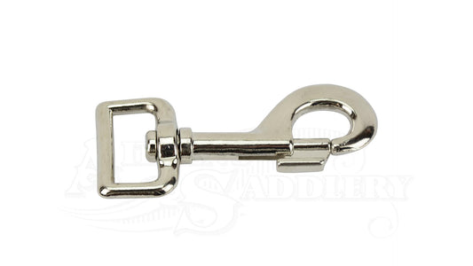 Square Eye Swivel Silver Snap