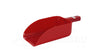 Large Open Food Scoop with Handle red
