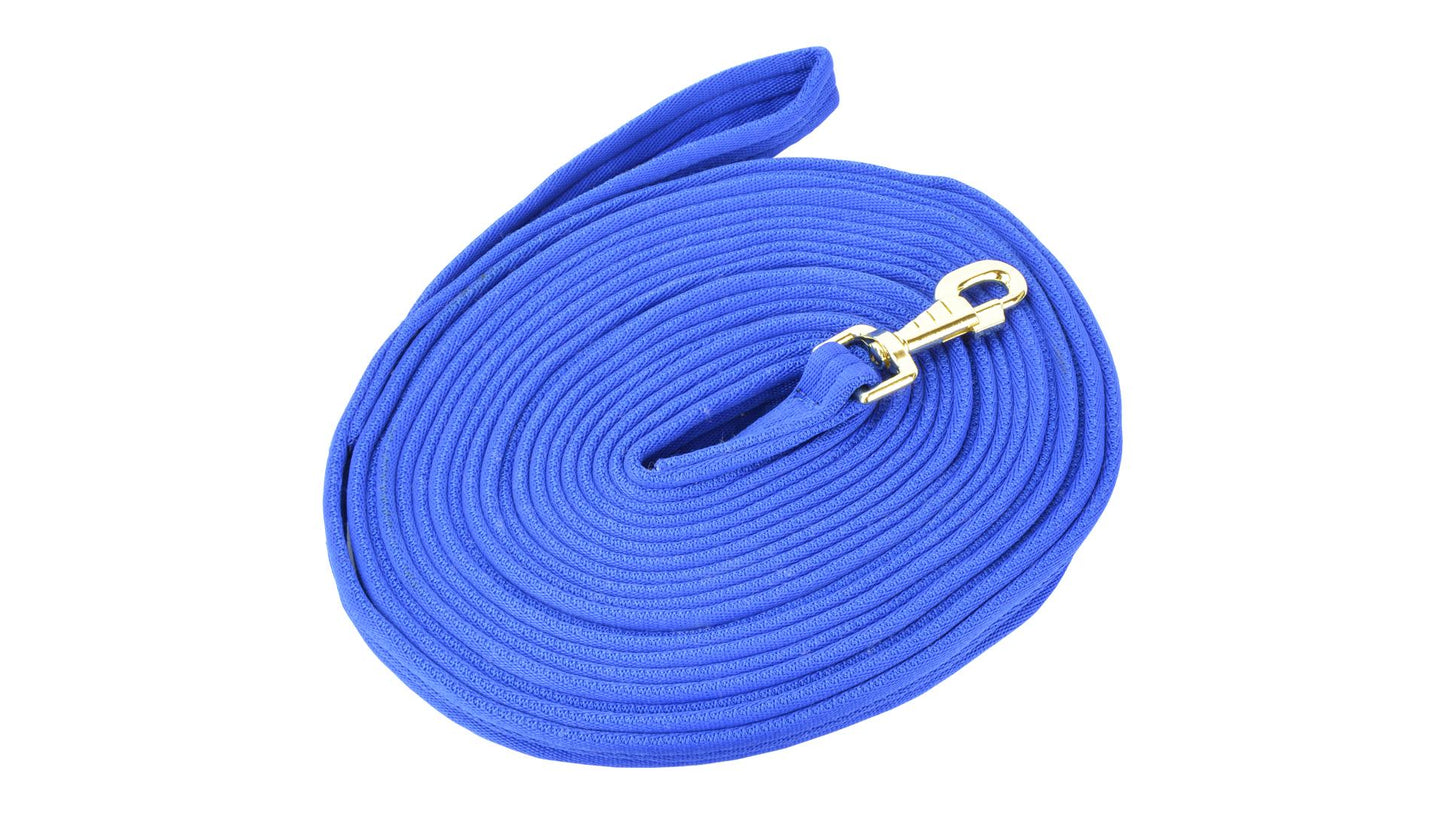 Lunge Rein in Carry Bag blue