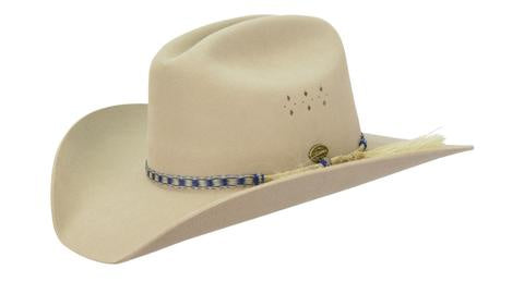 Statesman Great Divide Fur Felt Hat Light Cream