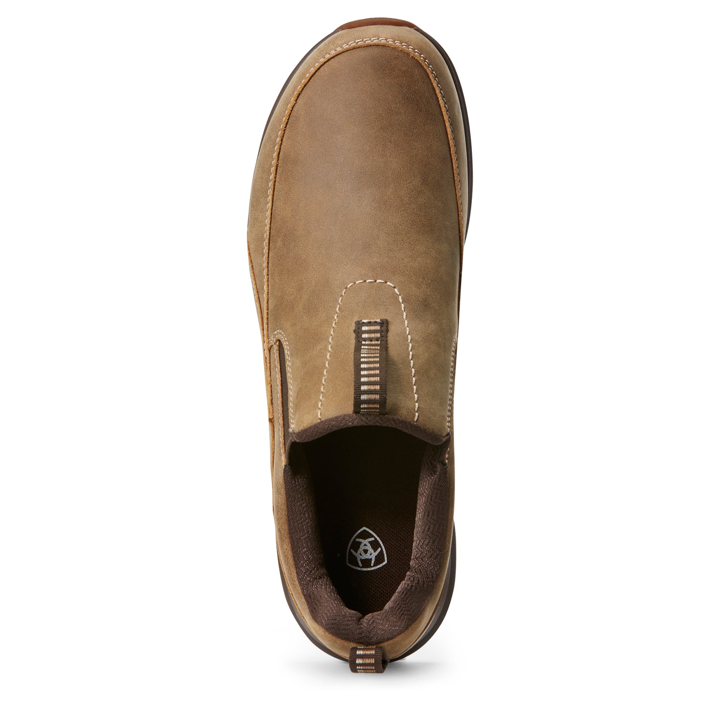Ariat Spitfire Slip On Shoe Mens Brown Bomber