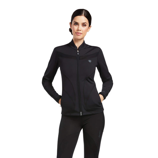 Ariat Ladies Ascent Full Zip Sweatshirt Black